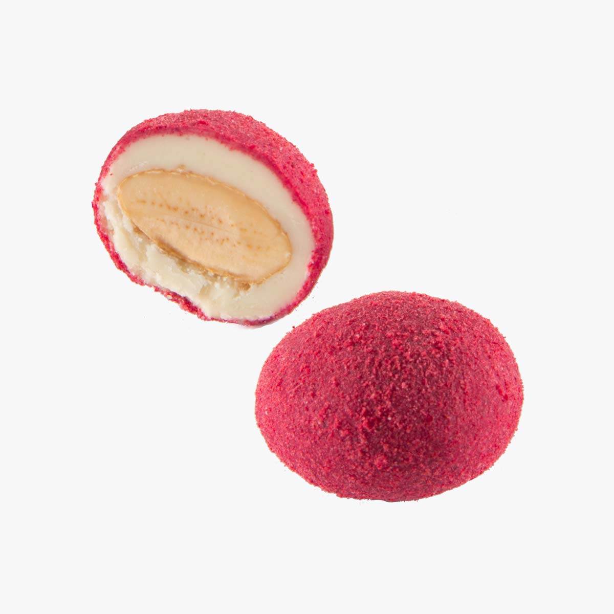 Almendras a la frambuesa - Bolsa 250g - Bombonería Pons