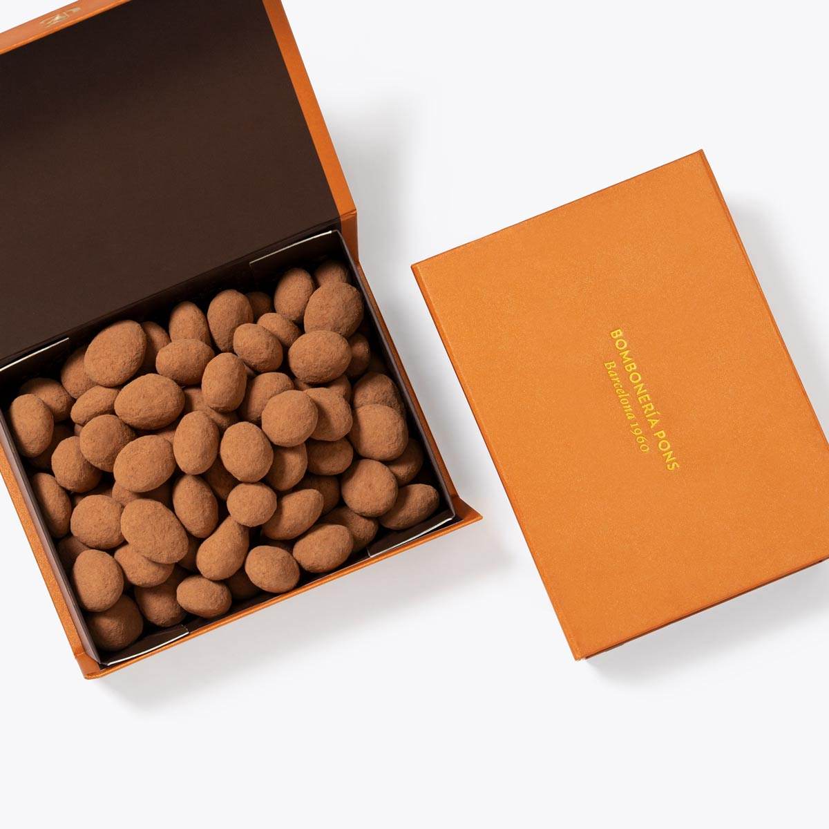 Almendras al Cacao - Caja 500g - Bombonería Pons