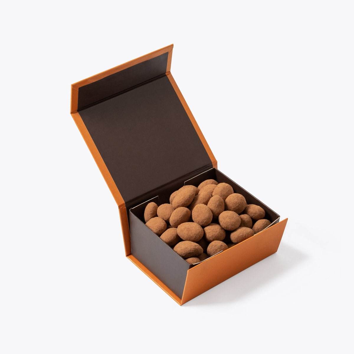 Almendras al Cacao Sin Azúcar - Caja 250g - Bombonería Pons