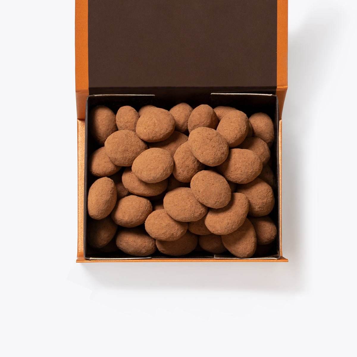 Almendras al Cacao Sin Azúcar - Caja 250g - Bombonería Pons