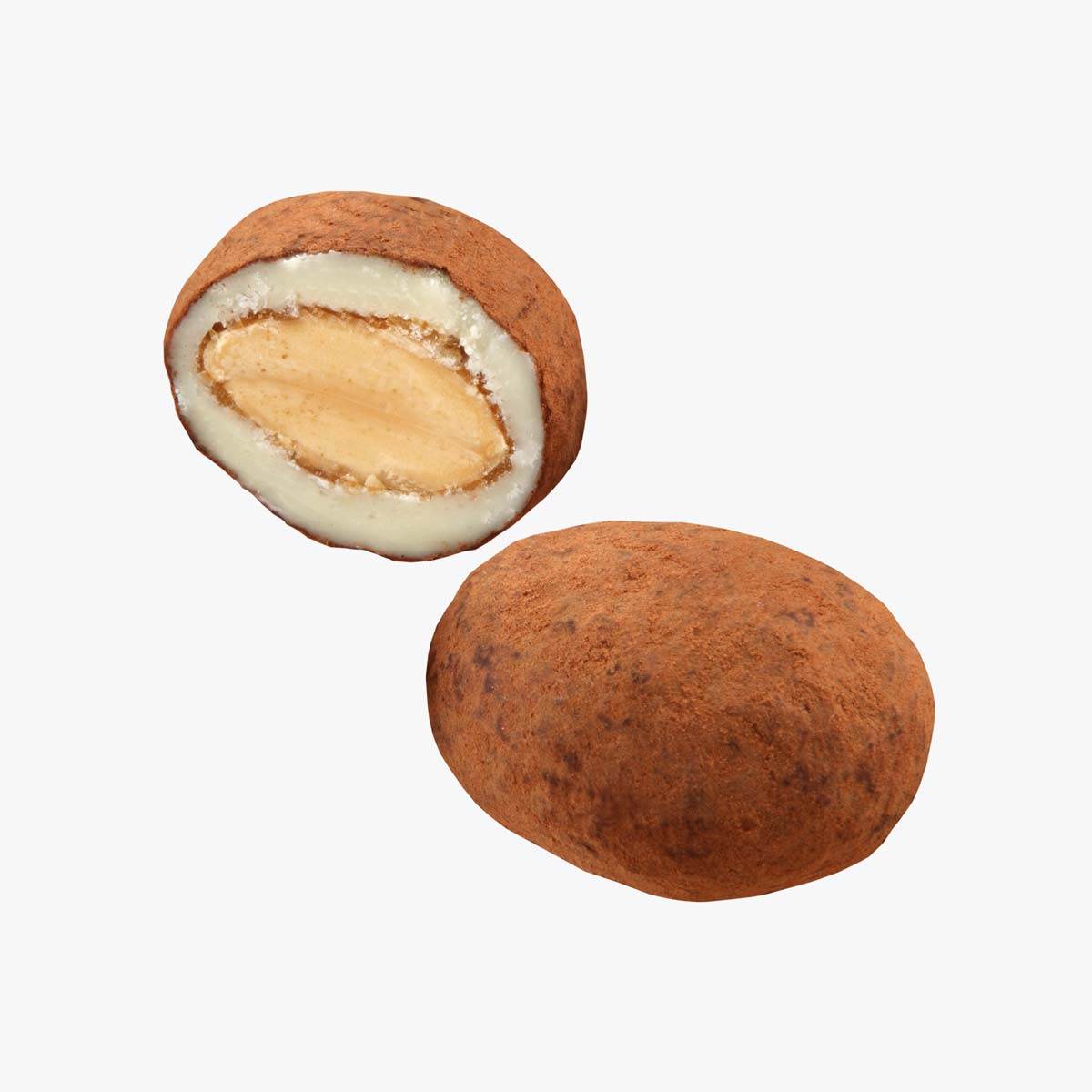 Almendras al Cacao Sin Azúcar - Caja 500g - Bombonería Pons