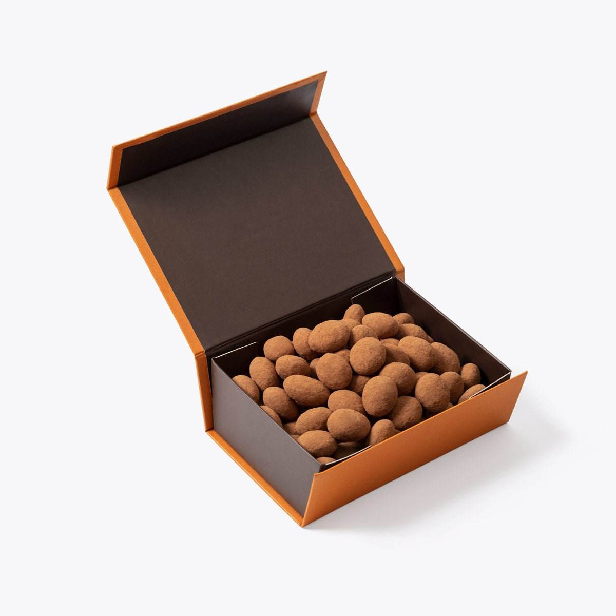 Almendras al Cacao Sin Azúcar - Caja 500g - Bombonería Pons