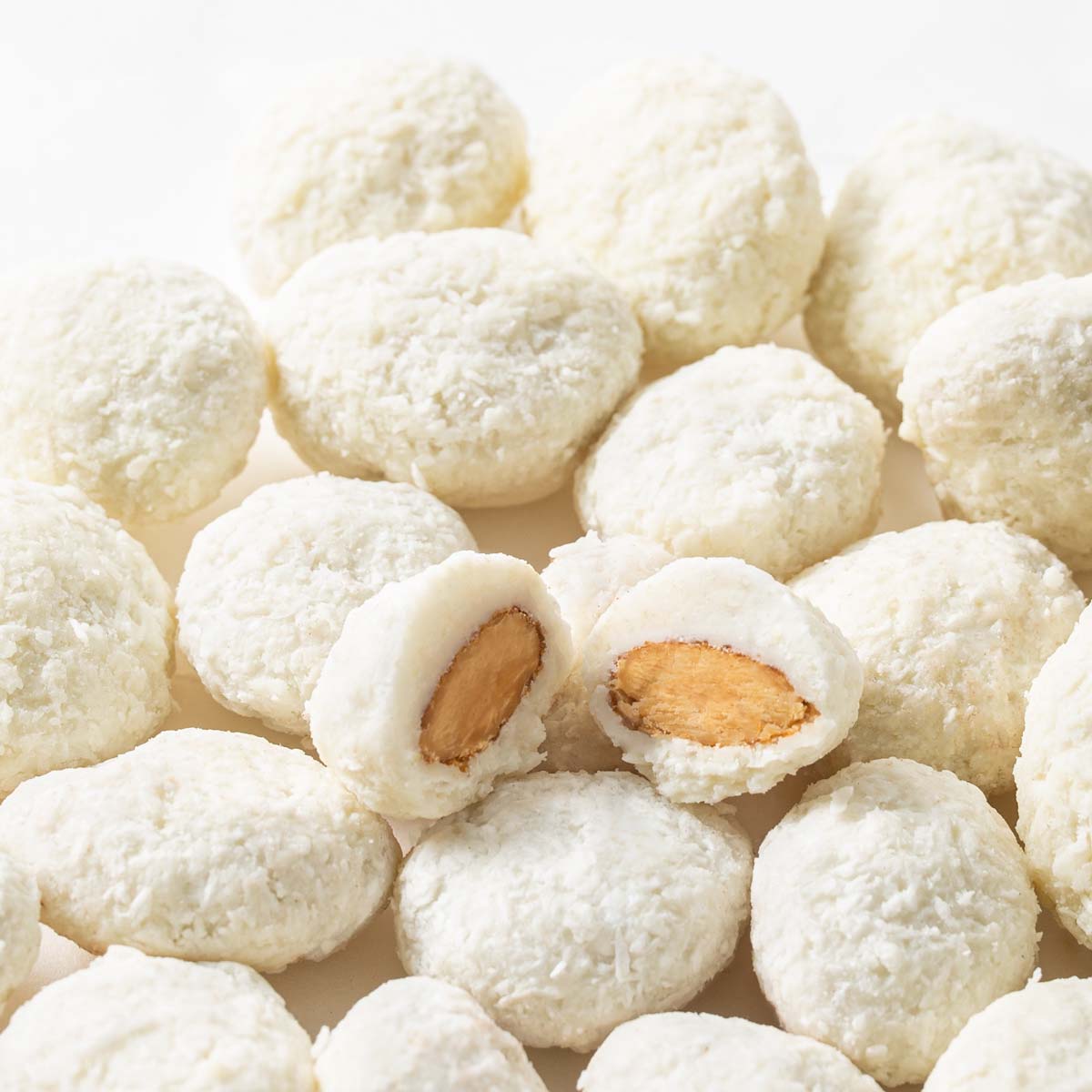 Almendras al coco - Funda 100g - Bombonería Pons - Almendras