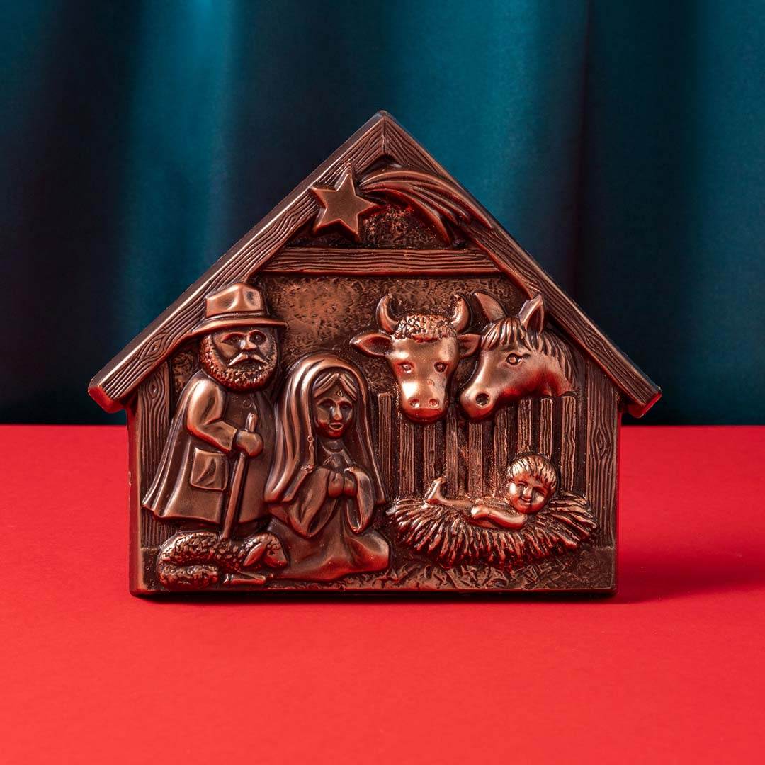 Belén de chocolate Negro - 260g - Bombonería Pons