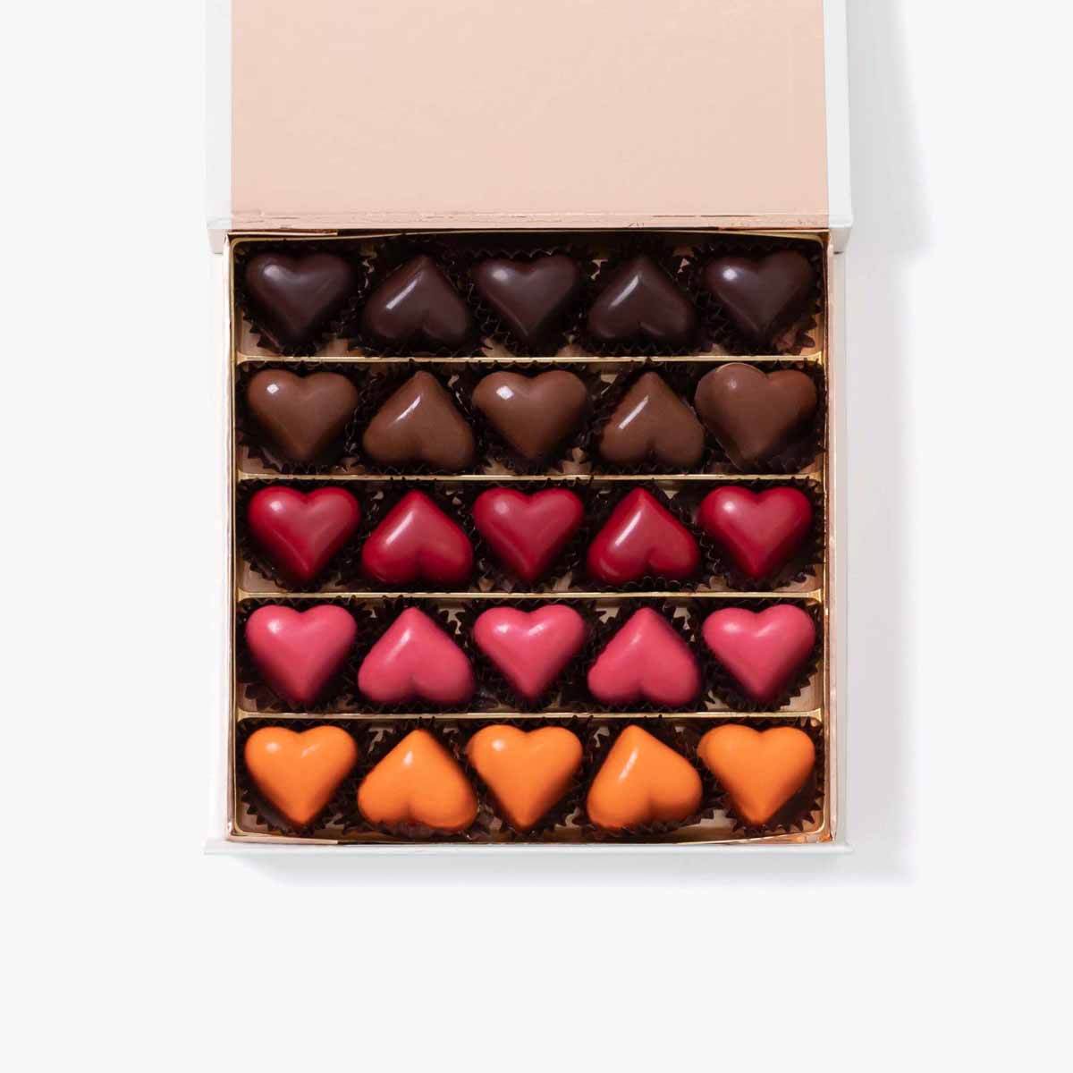 Bombones Corazón - Caja 300g - Bombonería Pons