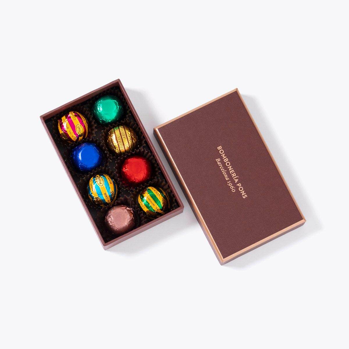 Bombones de Licor - Caja 160g - Bombonería Pons