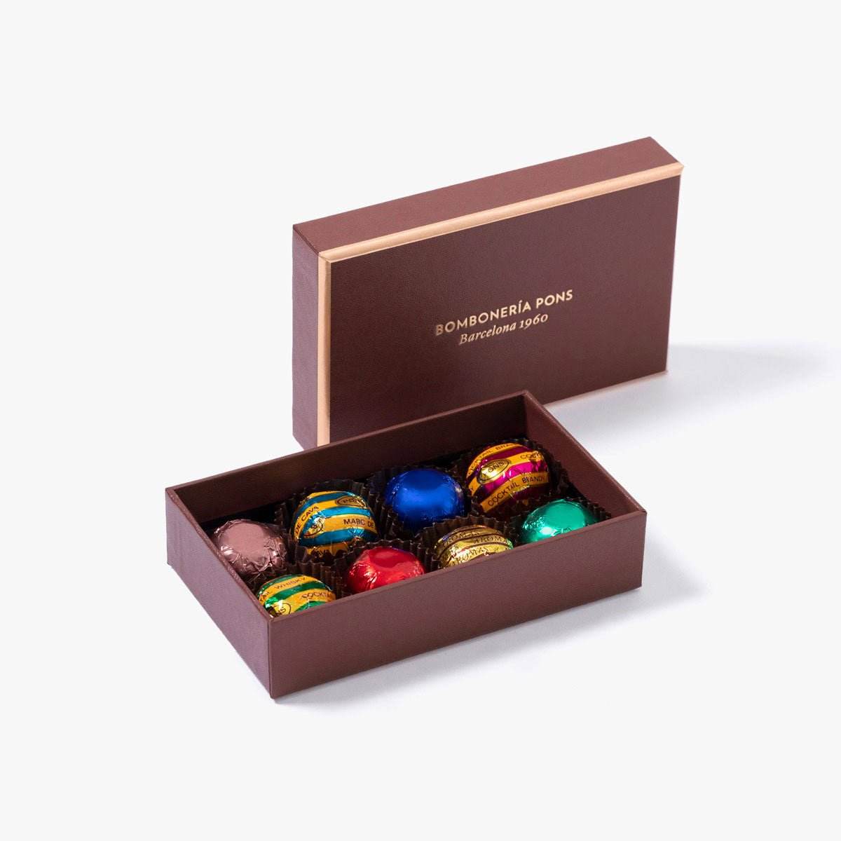 Bombones de Licor - Caja 160g - Bombonería Pons