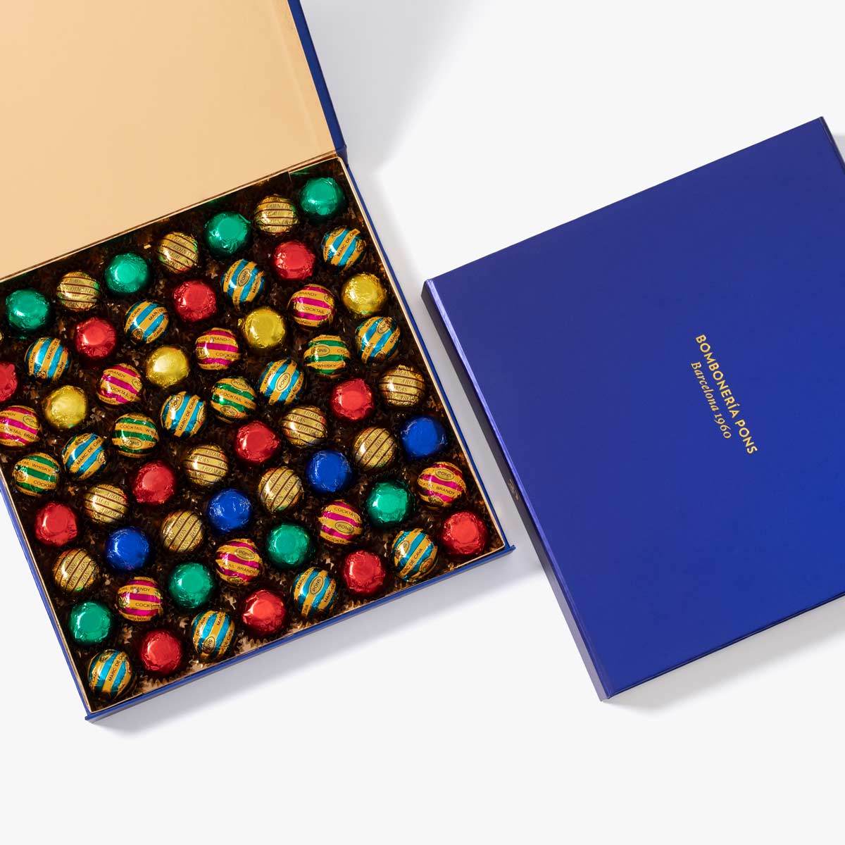 Bombones de Licor - Caja 700g - Bombonería Pons