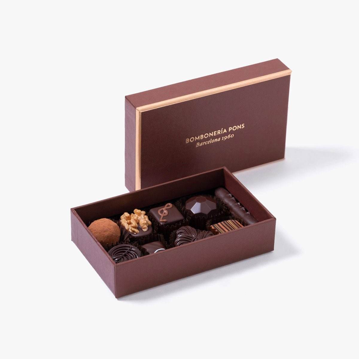 Bombones Negros - Caja 160g - Bombonería Pons