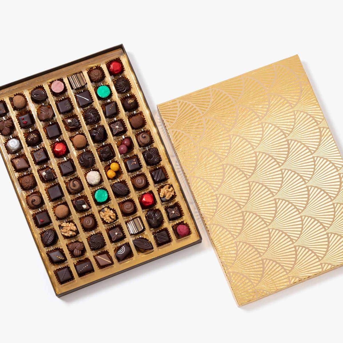 Bombones Surtidos - Caja Lujo 70uds - Bombonería Pons