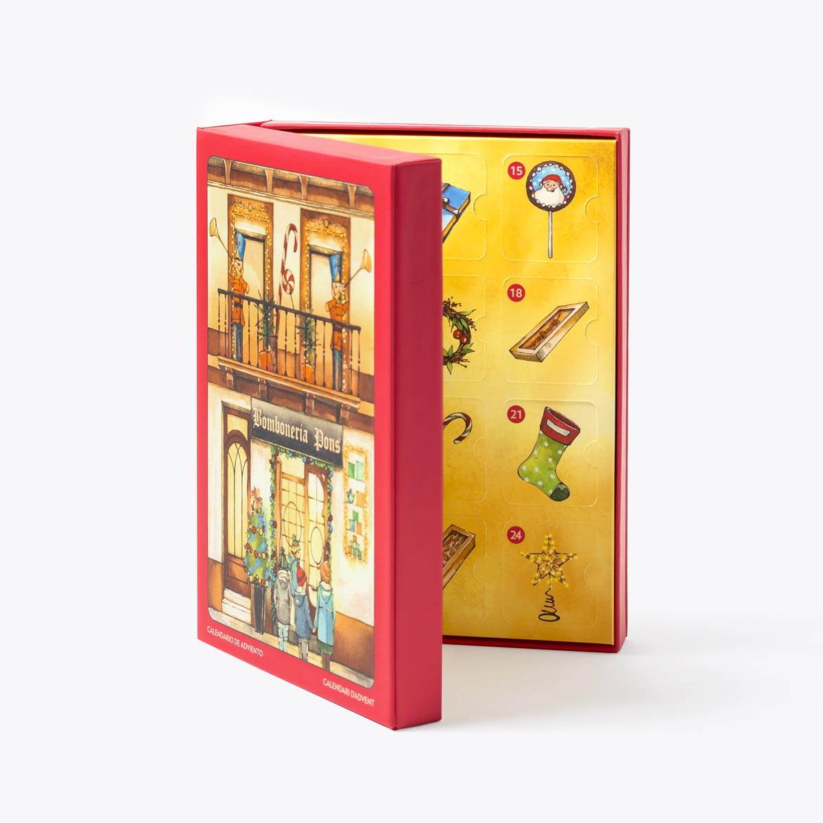 Calendario de Adviento - Niños - Bombonería Pons
