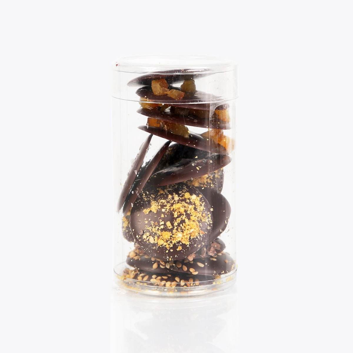 Chips de chocolate - Tubo 75g - Bombonería Pons