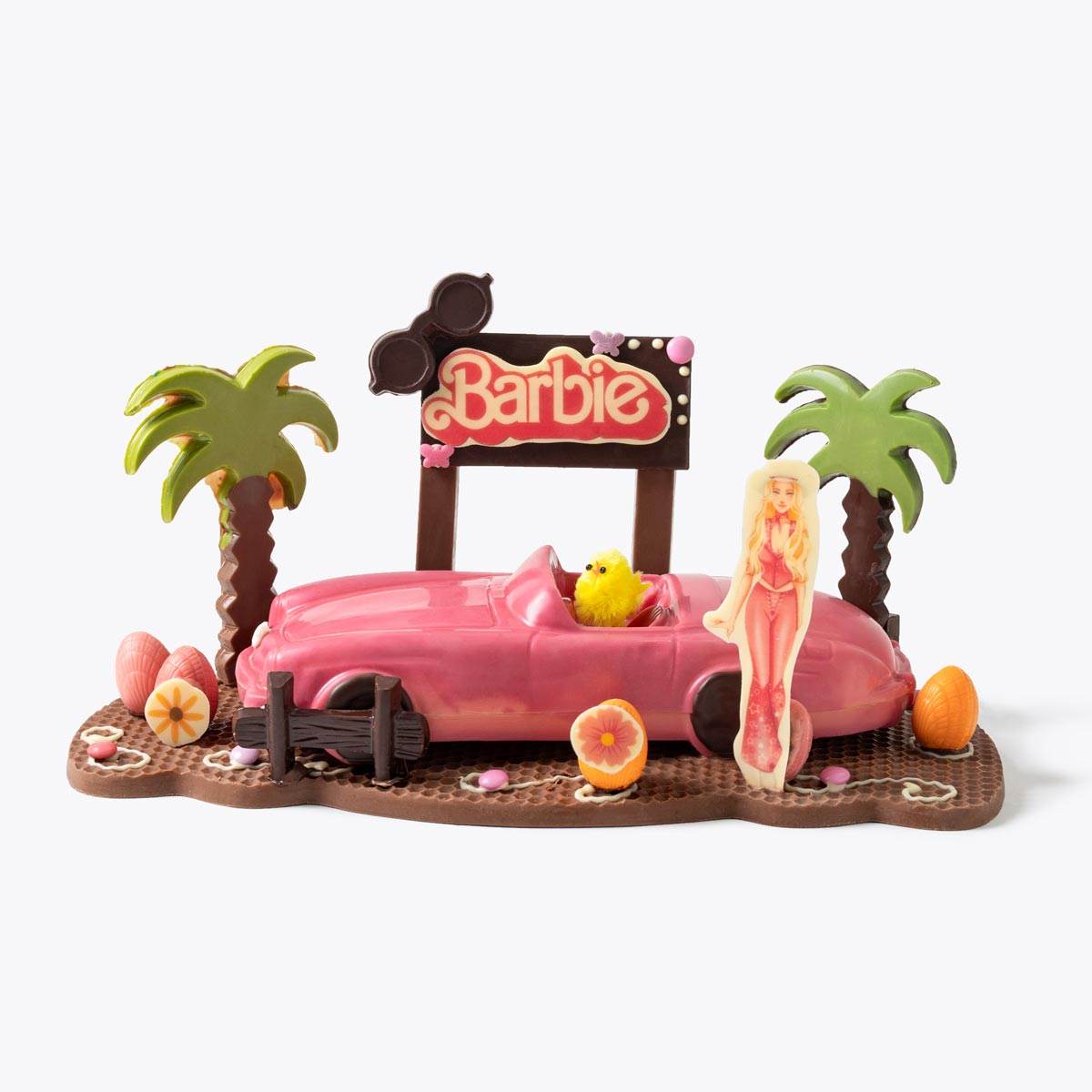 Mona de Pascua Coche Barbie - Bombonería Pons