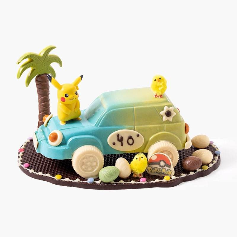 Mona de Pascua Coche explorador - Bombonería Pons
