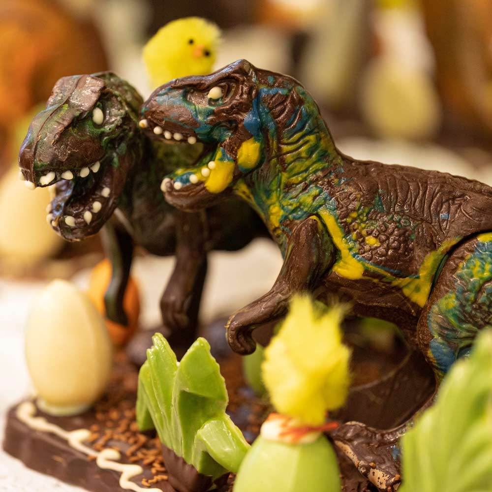 Mona de Pascua Dinosaurios T-Rex - Bombonería Pons
