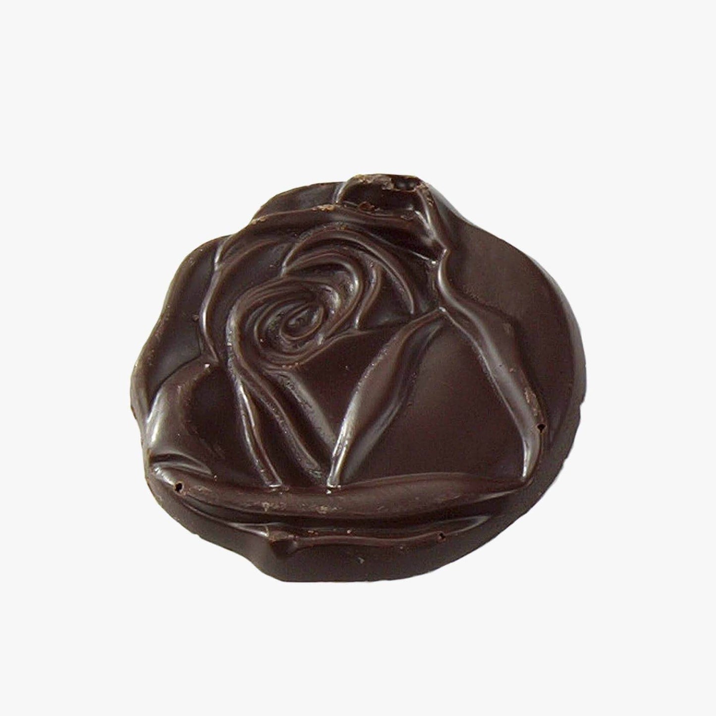 Flores de chocolate Negras Sin Azúcar - Tubo 110g - Bombonería Pons