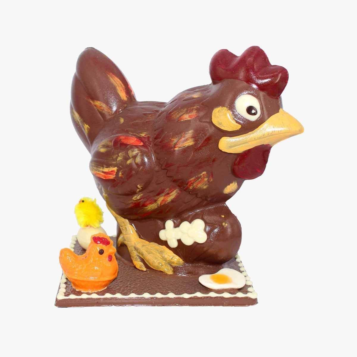 Mona de Pascua Gallina Grande Leche - Bombonería Pons
