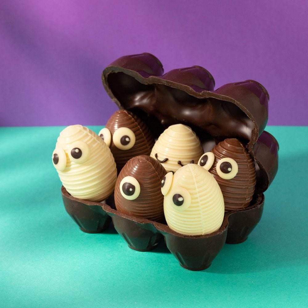 Mona de Pascua Hueveras con ojos - Bombonería Pons