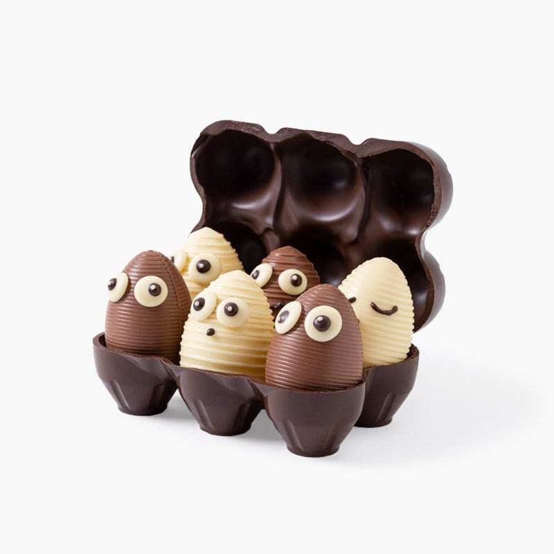Mona de Pascua Hueveras con ojos - Bombonería Pons