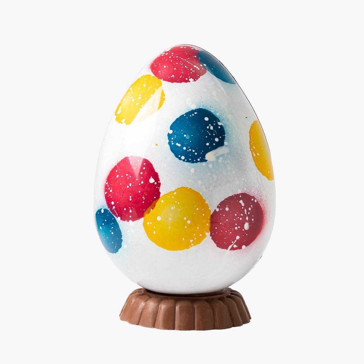 Huevo de Pascua Decorado con Leche - 580g - nº1 - Bombonería Pons