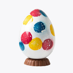 Huevo de Pascua Decorado con Leche - 580g - nº1 - Bombonería Pons