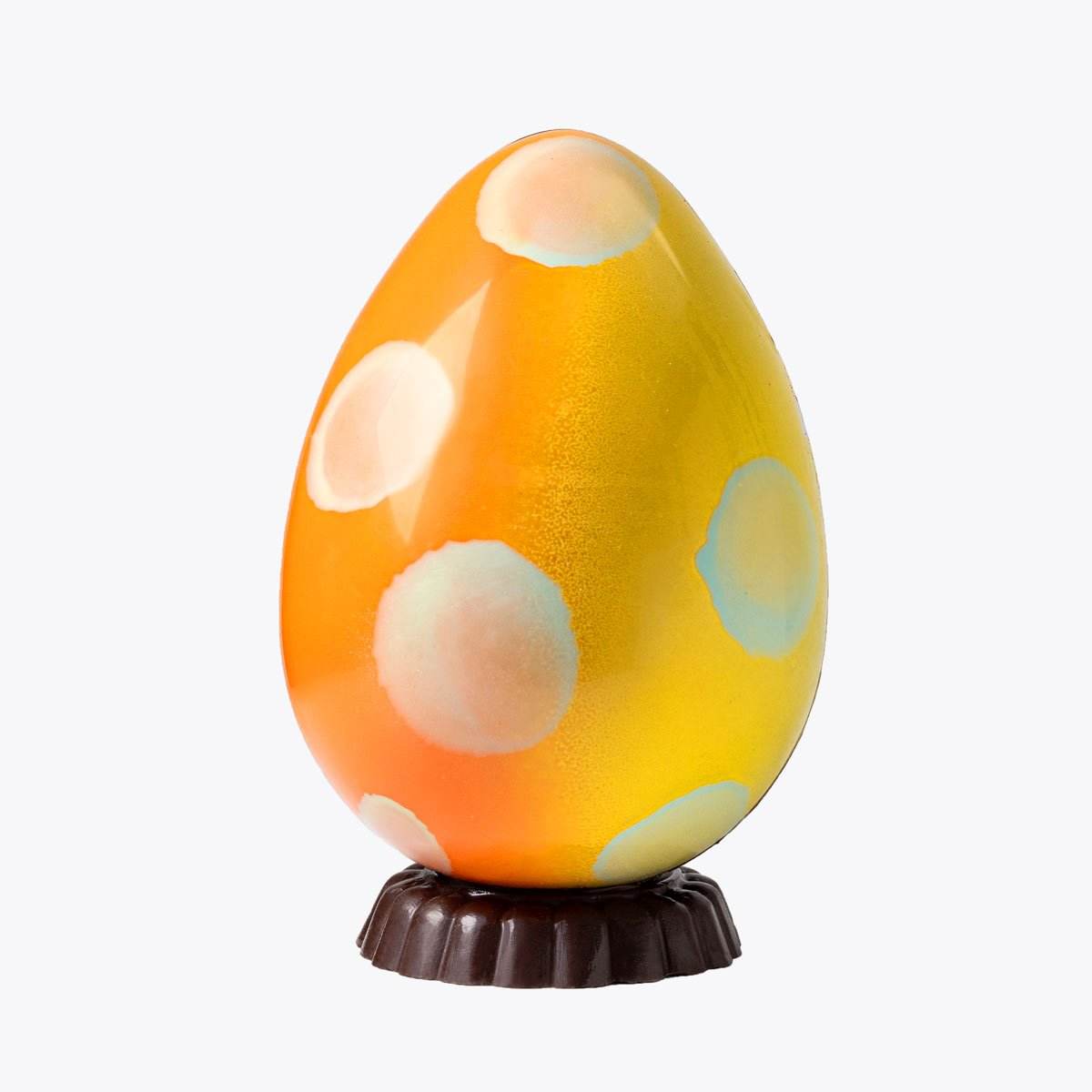 Huevo de Pascua Decorado Negro - 580g - nº1 - Bombonería Pons