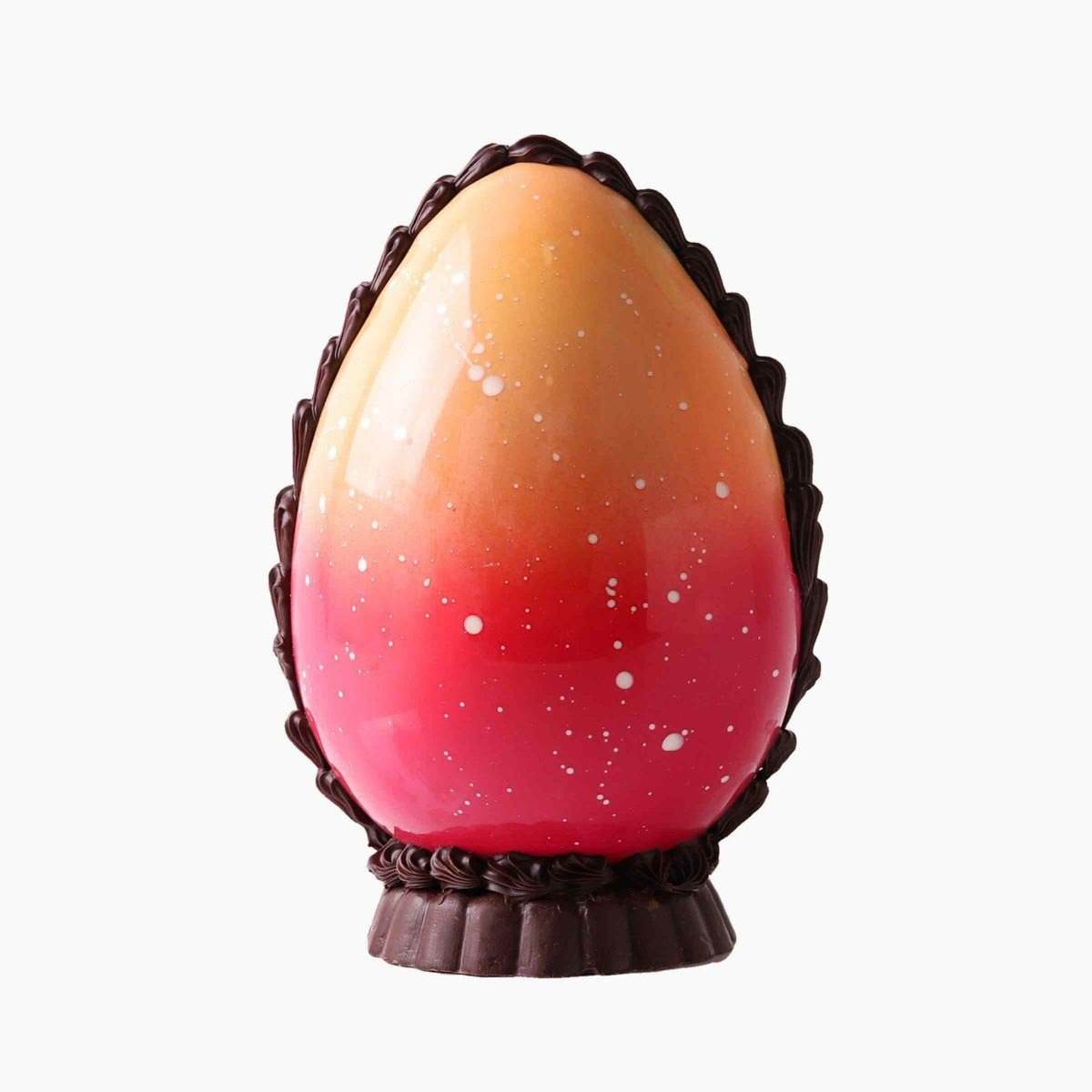 Huevo de Pascua Decorado Negro - 1,2kg - nº2 - Bombonería Pons