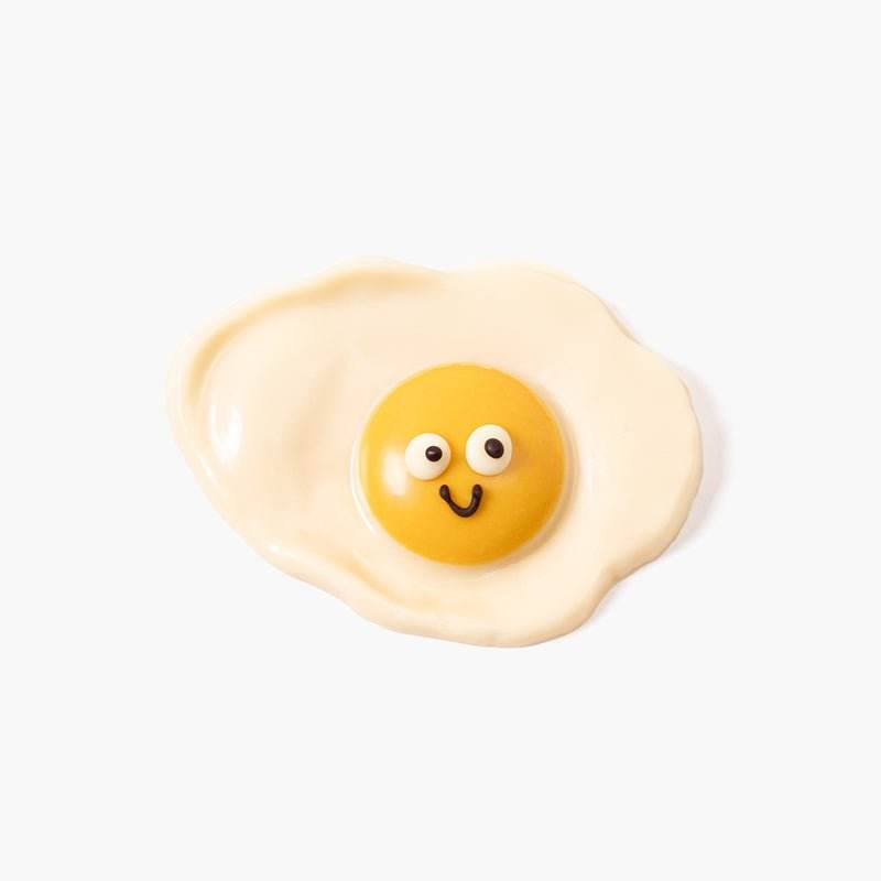 Figura de chocolate Huevo frito de Pascua - Bombonería Pons