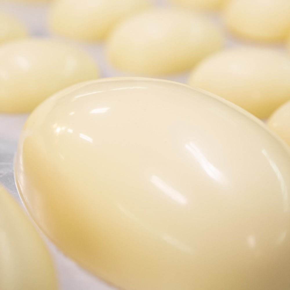 Huevo de Pascua Liso Blanco - 780g - nº2 - Bombonería Pons