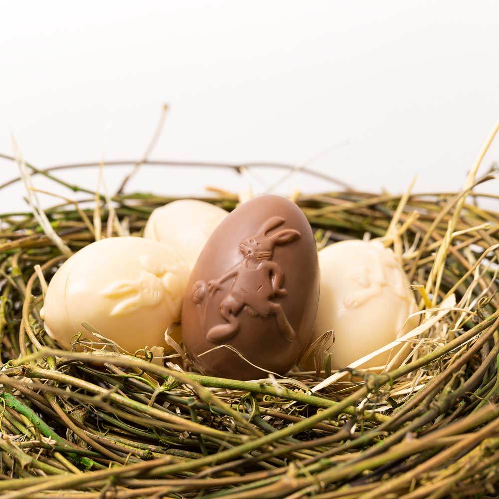 Huevos de Pascua Conejo Variado - Bolsa 12uds - Bombonería Pons