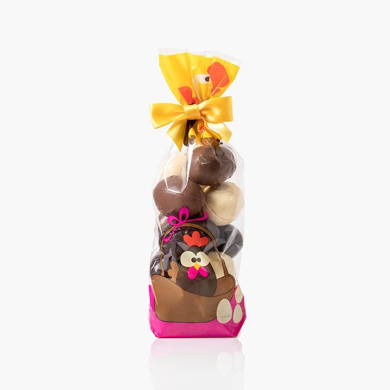 Huevos de Pascua Conejo Variado - Bolsa 12uds - Bombonería Pons