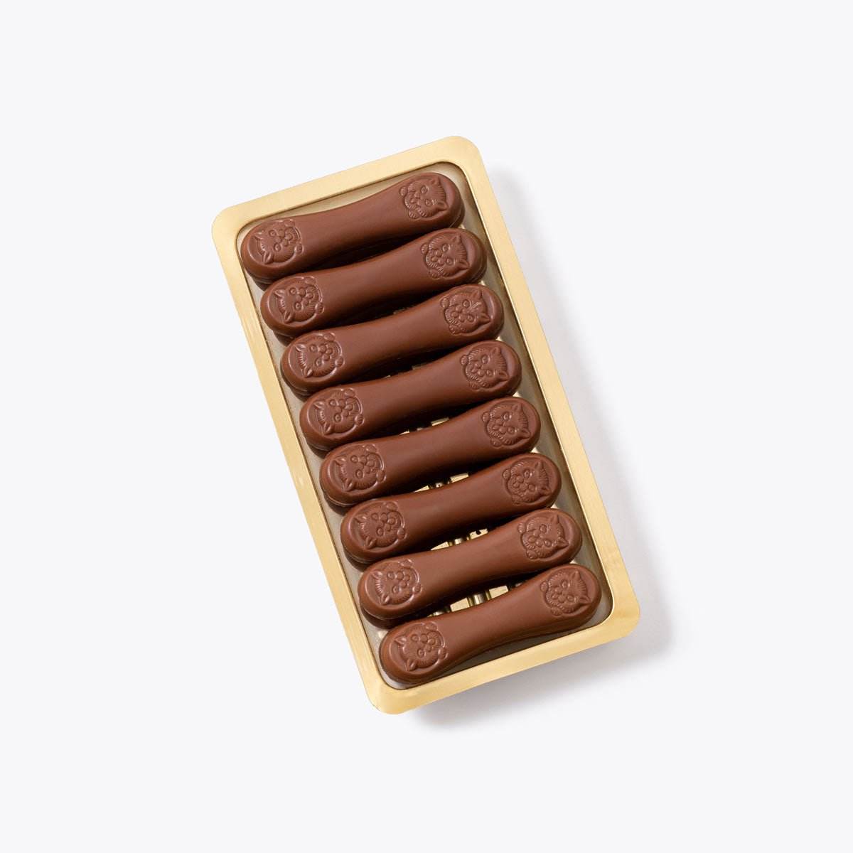 Lenguas de Gato Leche - Bandeja 130g - Bombonería Pons