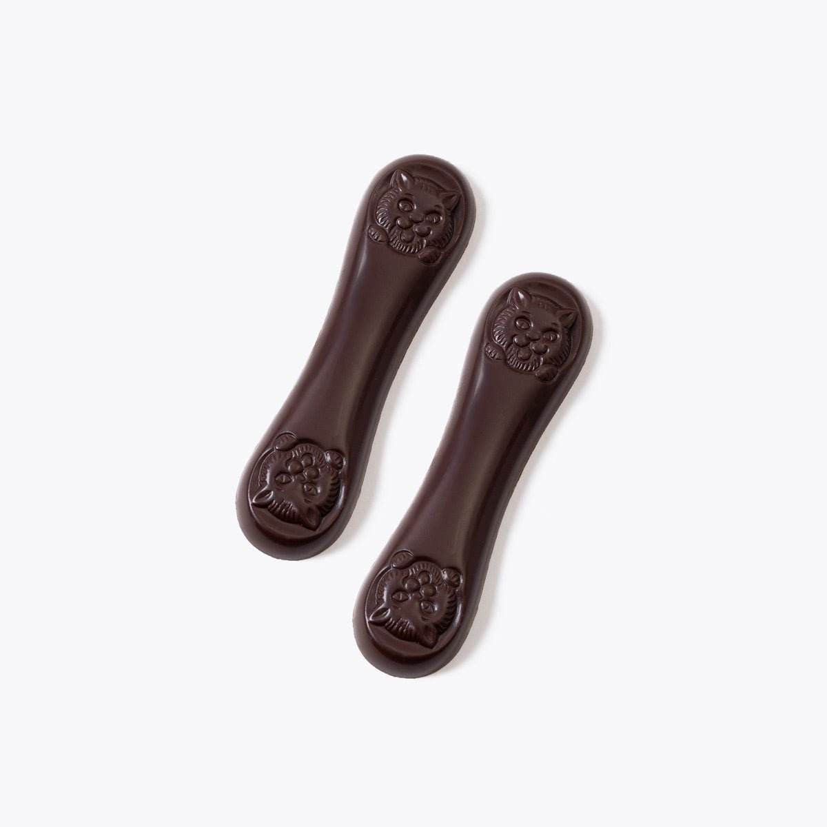 Lenguas de Gato Negras - Bandeja 130g - Bombonería Pons