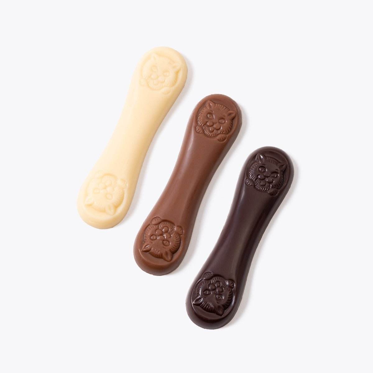 Lenguas de Gato Surtidas - Bandeja 130g - Bombonería Pons