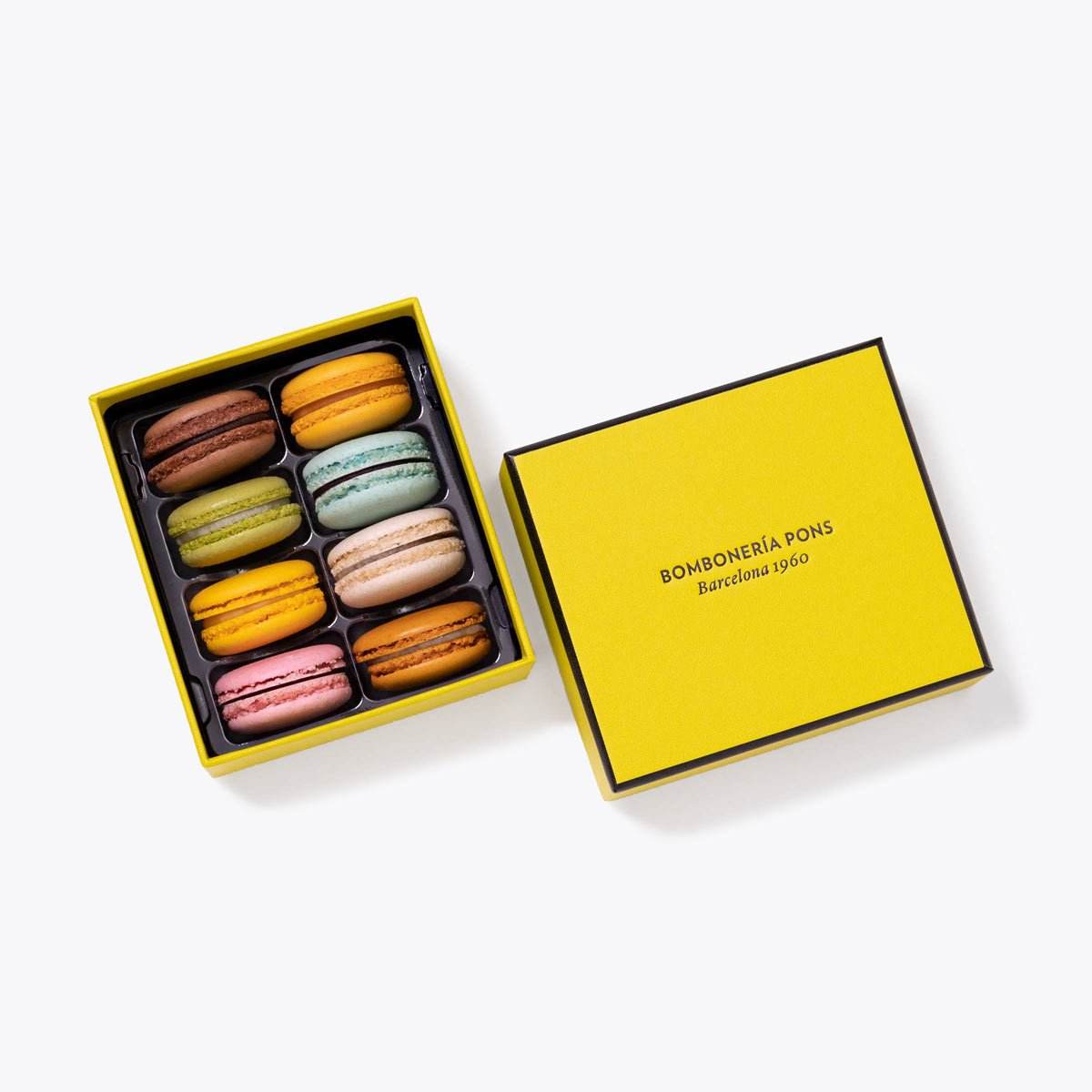 Macarons - Caja 150g - Bombonería Pons