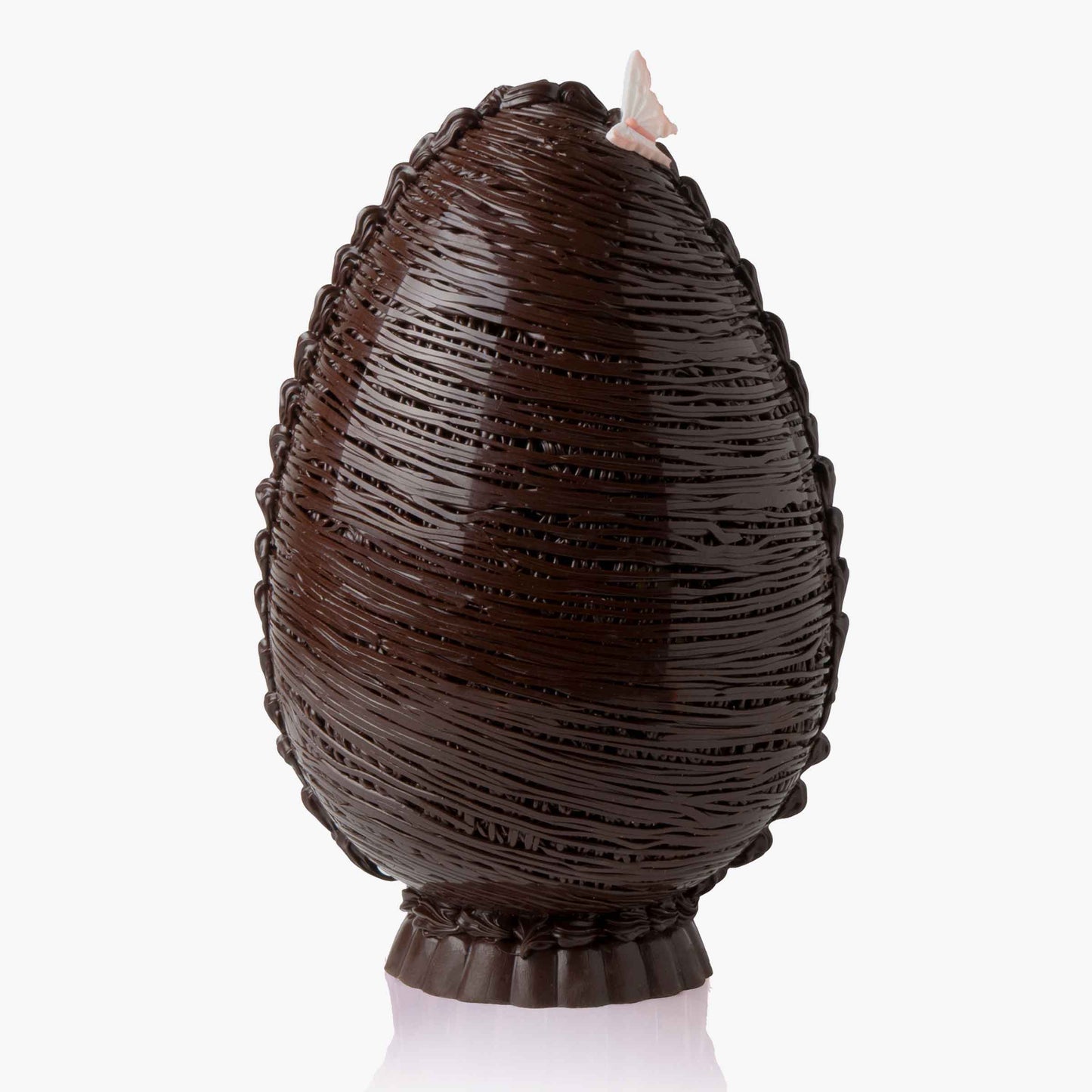 Decorated Dark Chocolate Egg - 1,2kg - nº2