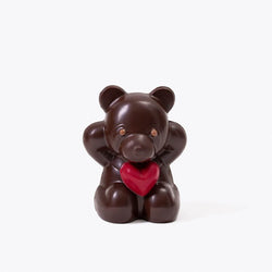 Oso mini San Valentín - Chocolate Negro 110g - Bombonería Pons