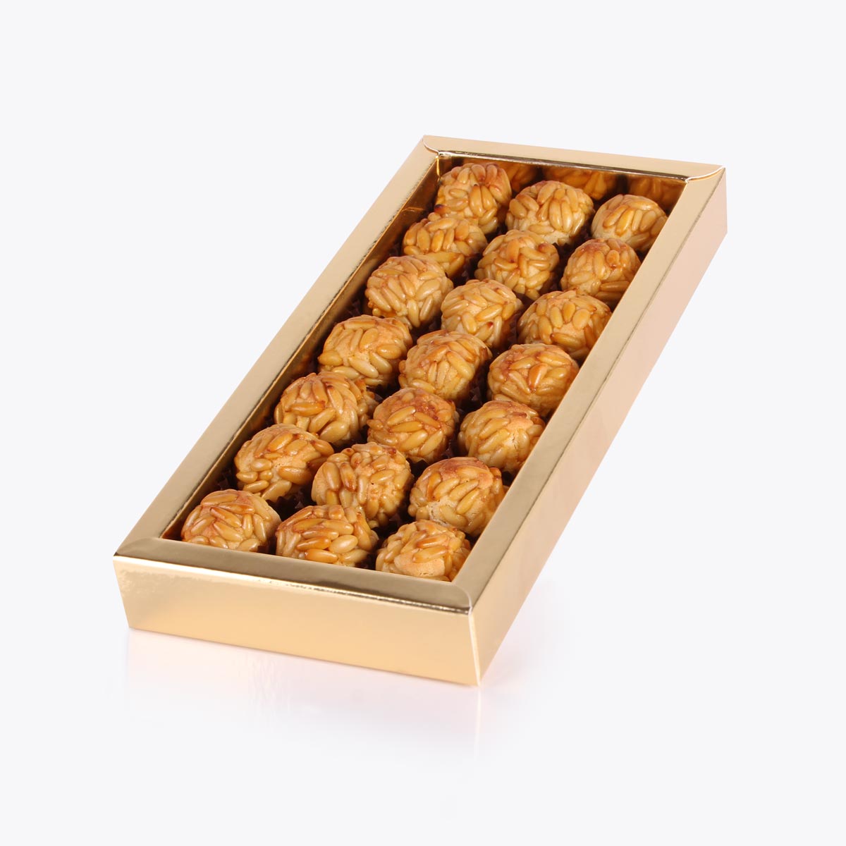 Panellets de Piñones - Caja Regalo 21 uds - Bombonería Pons - Panellets piñones