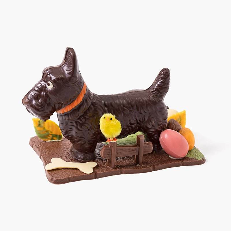 Mona de Pascua Perrito pequeño Negro - Bombonería Pons