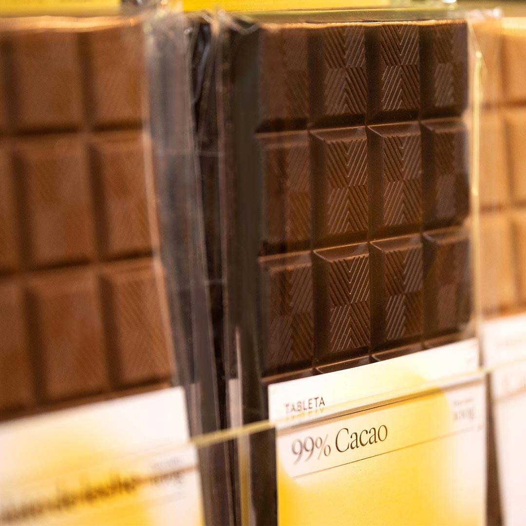 Tableta 99% Cacao - 100g - Bombonería Pons
