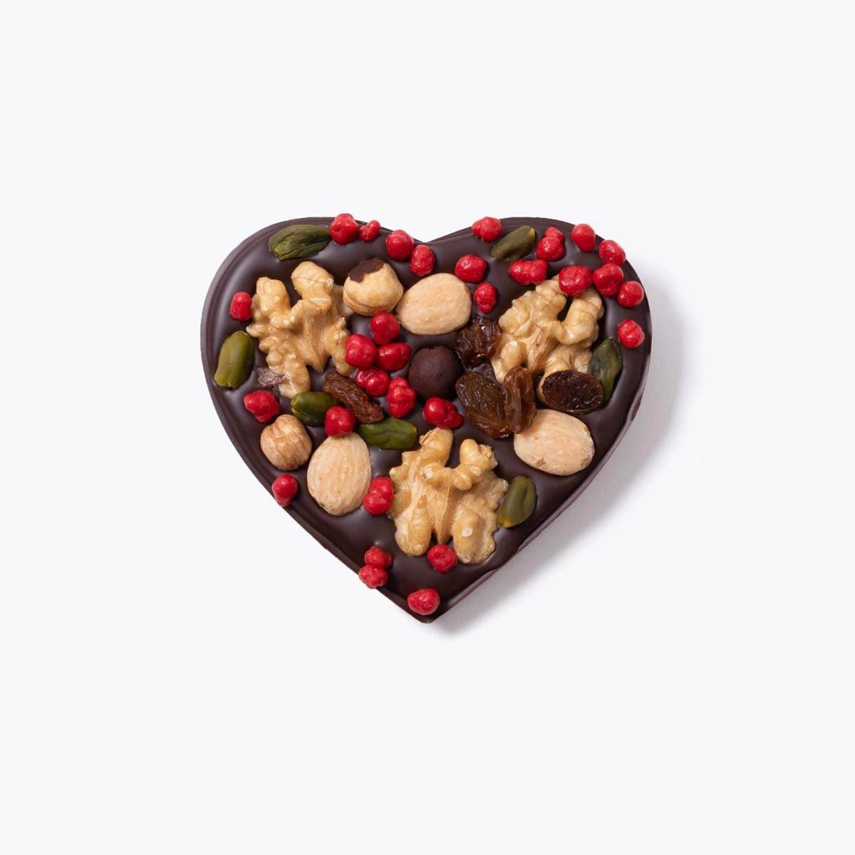 Tableta de Chocolate en forma Corazón - Bombonería Pons