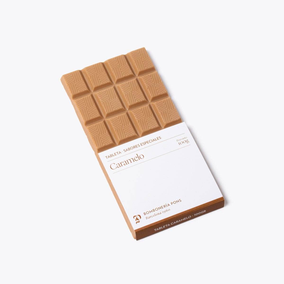 Tableta de Caramelo - 100g - Bombonería Pons