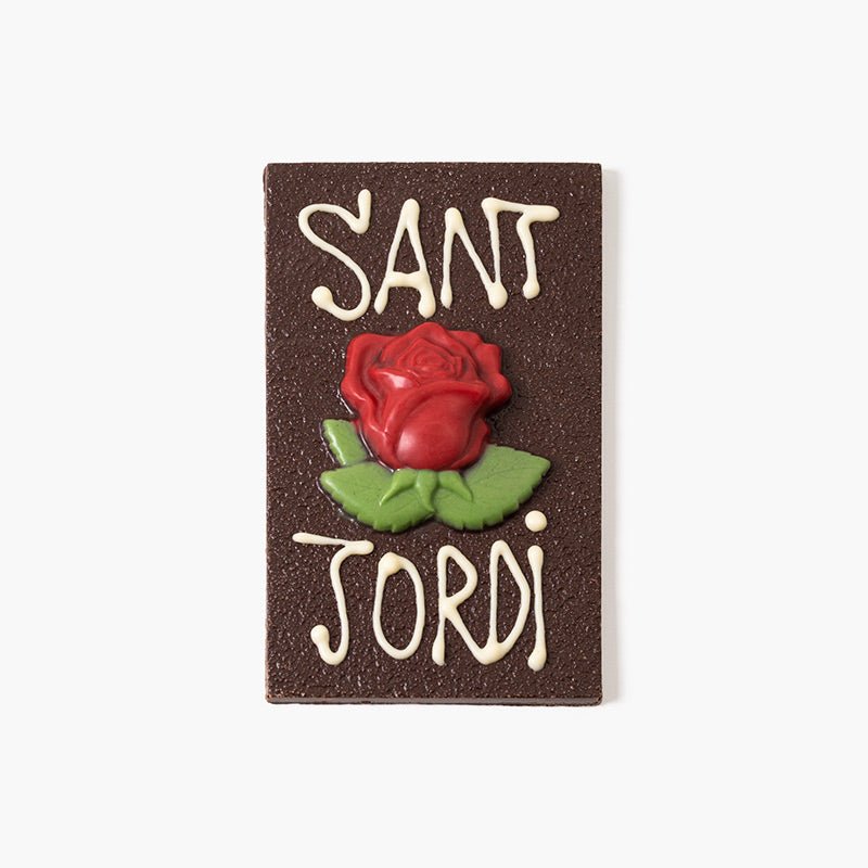 Tableta Sant Jordi - 130g - Bombonería Pons - Tabletas decorada