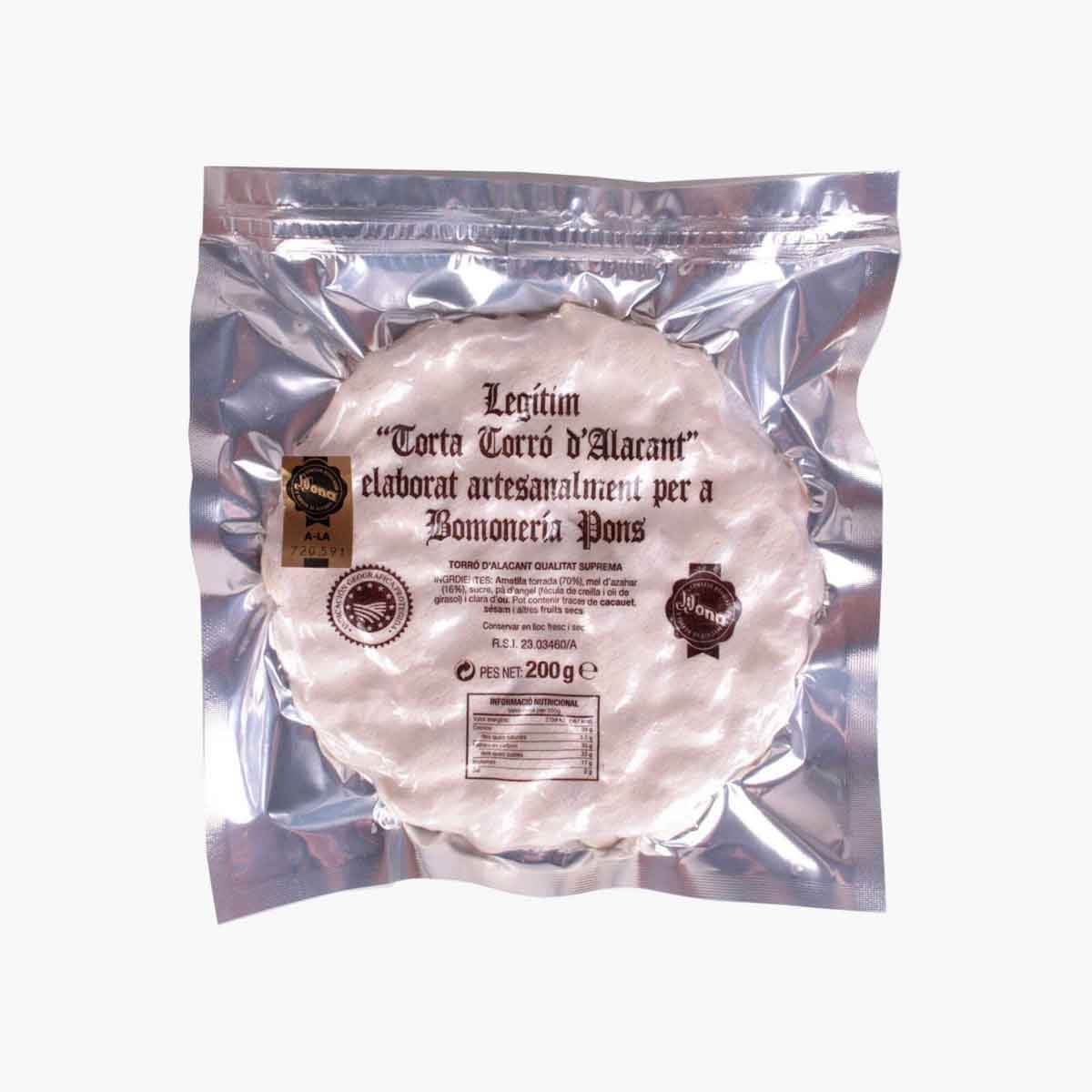 Torta de Alicante 200g - Bombonería Pons