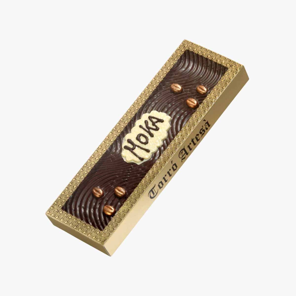 Turrón Café Moka - 300g - Bombonería Pons - Turrón de Praliné