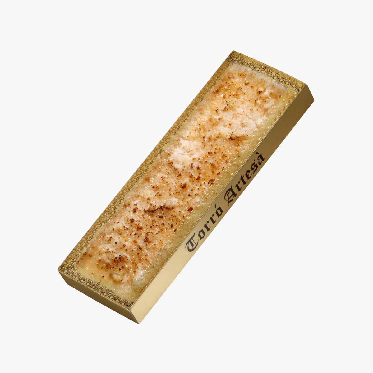 Turrón Coco Flambé - 300g - Bombonería Pons - Turrón de Mazapán