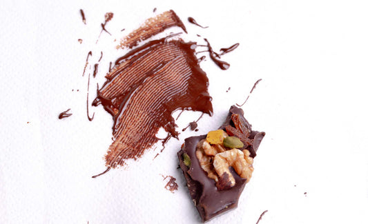 manchas de chocolate
