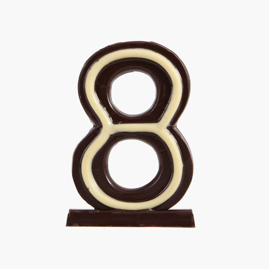 Vela cumpleaños de chocolate - Nº8