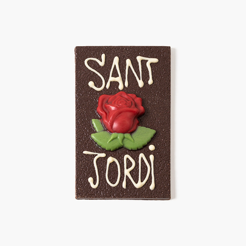 Tableta de chocolate de Sant Jordi