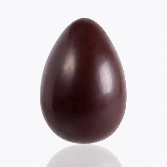 Huevo de pascua de chocolate liso